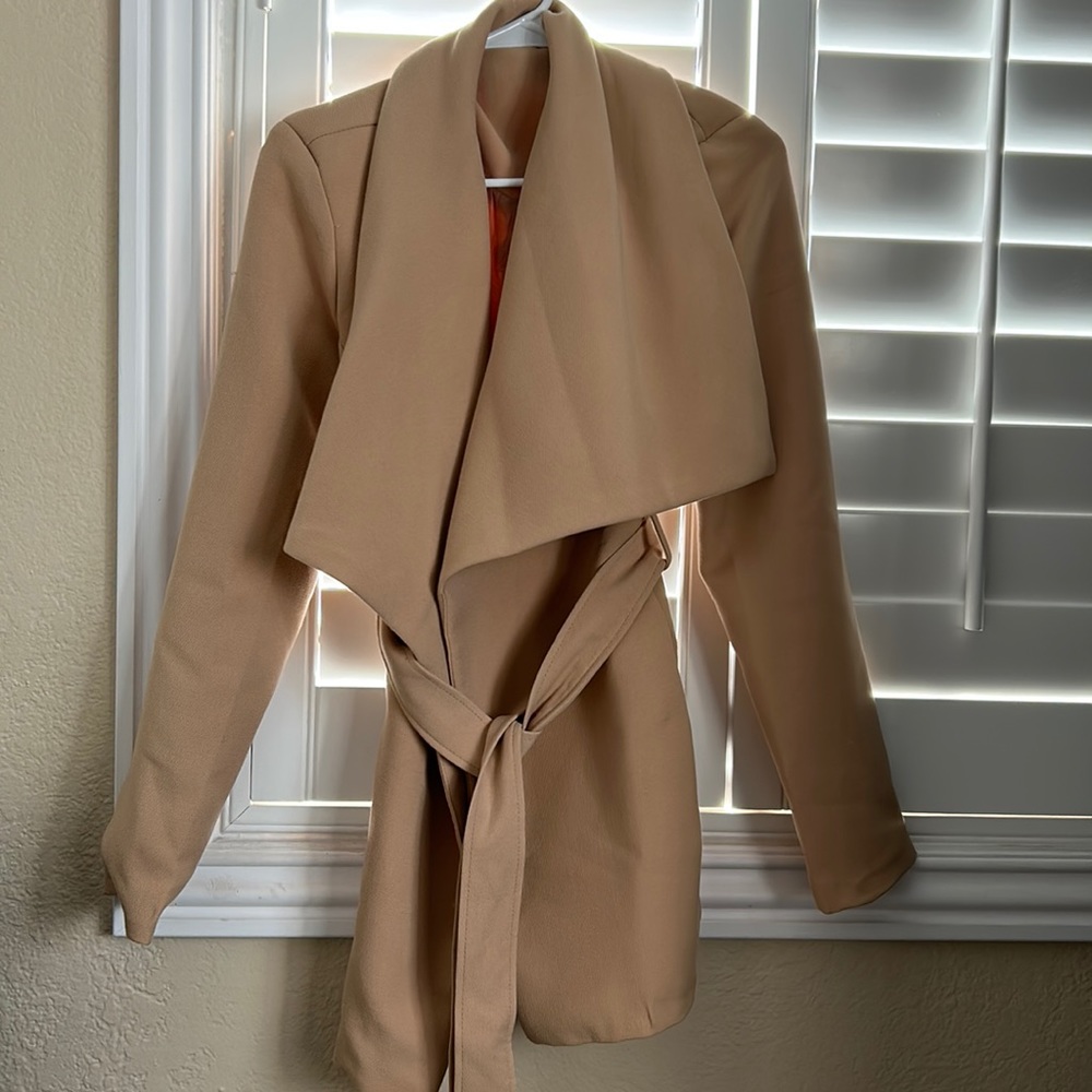 Coat/ cardigan look
